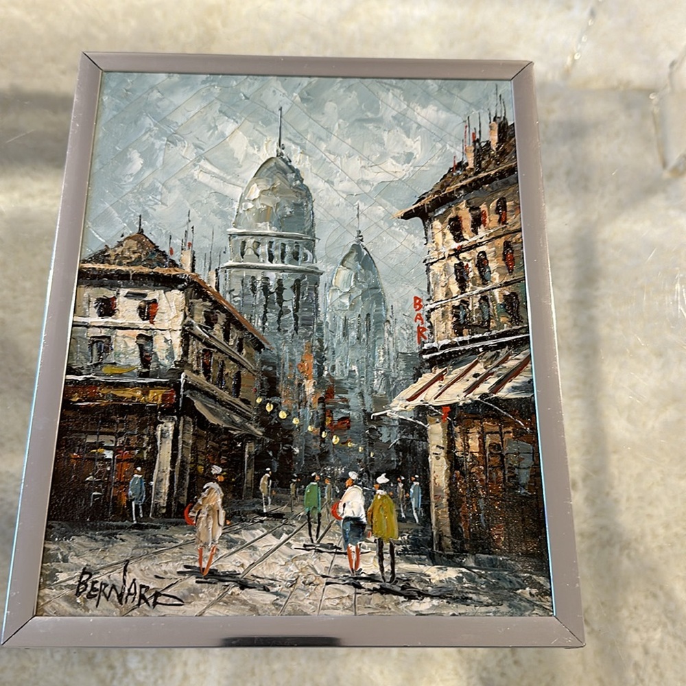 Signed Impressionistic Oil Painting